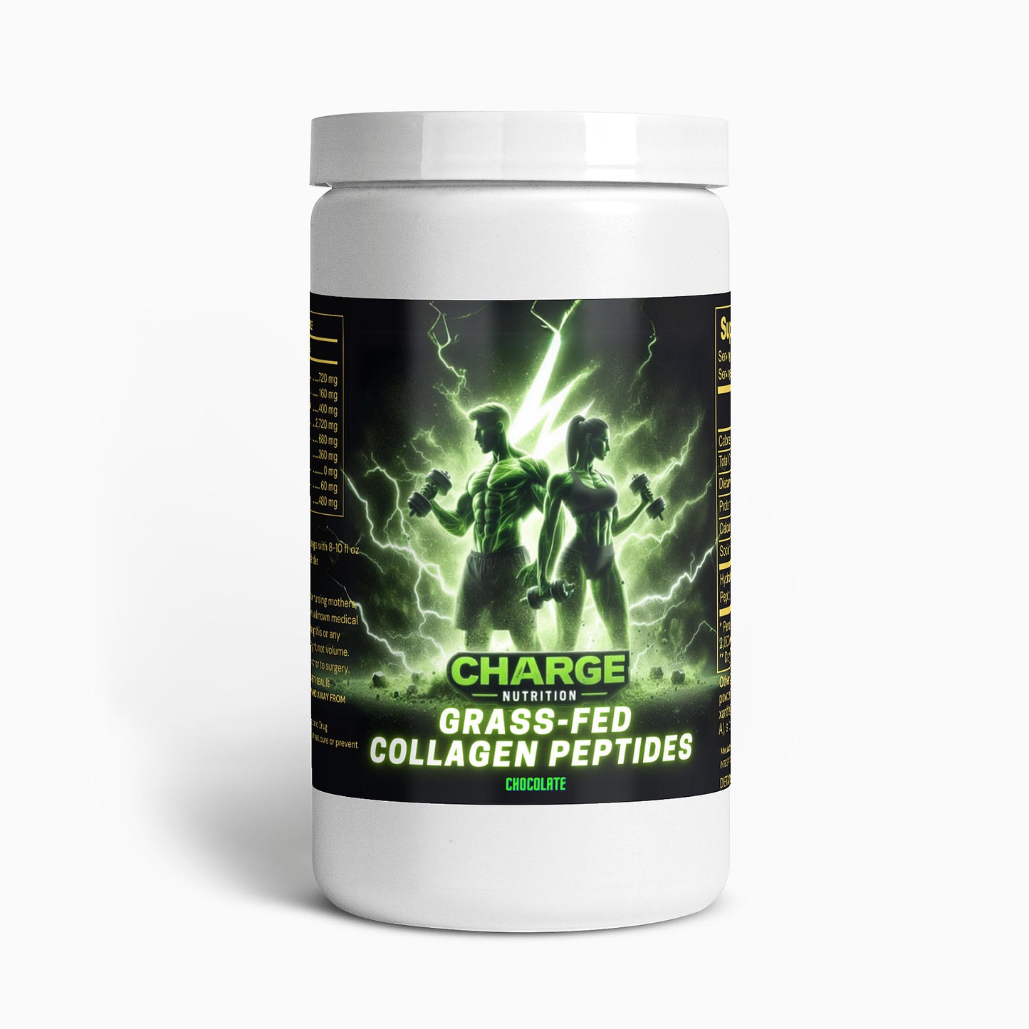 Grass-Fed Collagen Peptides Powder (Chocolate)